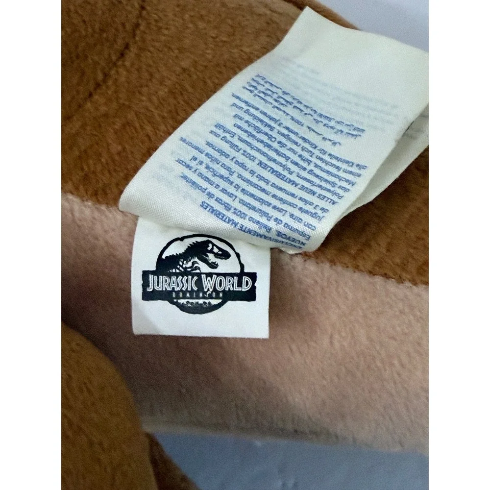 Build-A-Bear Jurassic World T-Rex Plush Brown Dinosaur Stuffed Animal No Sound